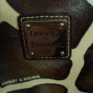 Authentic Giraffe print Dooney and Bourke Hans bag
